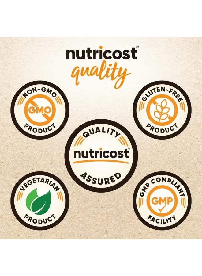 بودرة Nutricost Organic Inulin Powder غير منكهة (16.2 أونصة / 454 غ) هي بودرة إينولين عضوية — ألياف نباتية قابلة للتخمّر تُستخدم لدعم صحة الجهاز الهضمي، نمو البكتيريا المفيدة، وتحسين الامتصاص الغذائي. يمكنك خلطها بسهولة مع الماء، العصائر، أو smoothies في عبوة 454 غرام. - Image 5