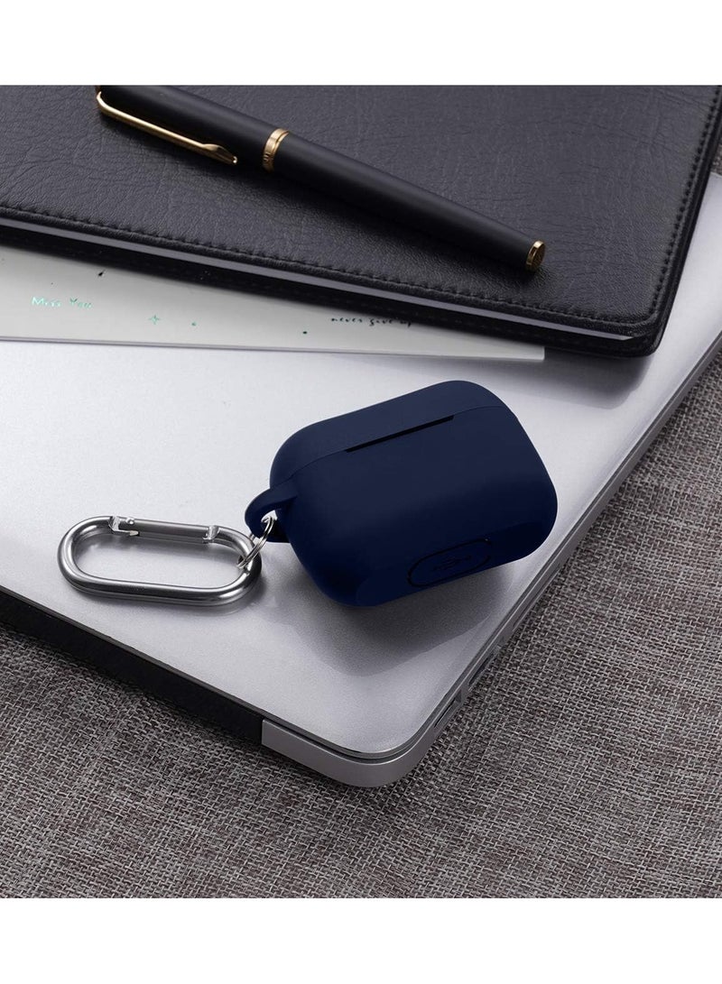 AROAQ Protective Case Compatible with AirPods Pro Case, Silicone Protective Case Cover with Carabiner, Compatible with Apple Airpods Pro - Image 5