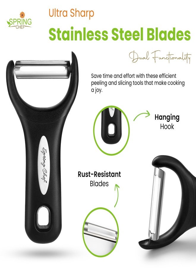 Spring Chef Y Peeler, Black - Image 3