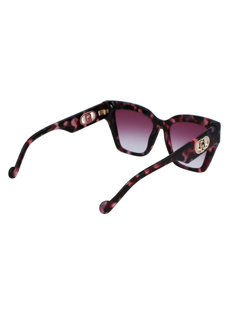 Liu Jo - FULL RIM ACETATE ACETATE LIU JO SUNS LJ777S 5318 (516) PURPLE TORTOISE - Image 1