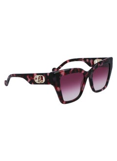 Liu Jo FULL RIM ACETATE ACETATE LIU JO SUNS LJ777S 5318 (516) PURPLE TORTOISE  - Image 3