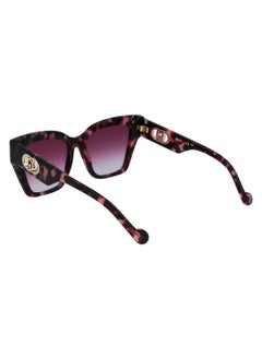 Liu Jo FULL RIM ACETATE ACETATE LIU JO SUNS LJ777S 5318 (516) PURPLE TORTOISE  - Image 5