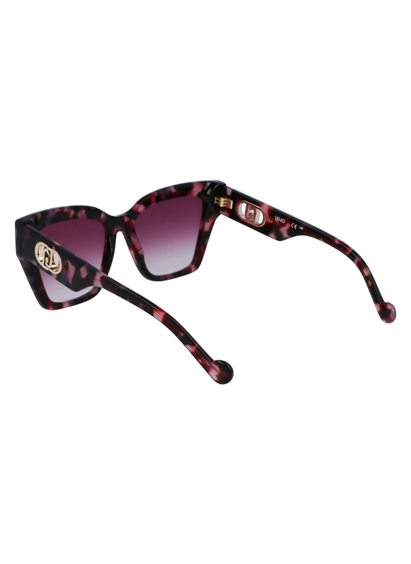 Liu Jo - FULL RIM ACETATE ACETATE LIU JO SUNS LJ777S 5318 (516) PURPLE TORTOISE - Image 1