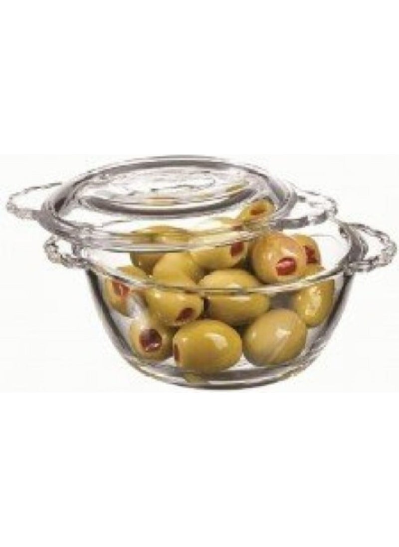 Paşabahçe Basic Mini Pot with Glass Lid 275 cc 4 Pcs 97343  - Image 3