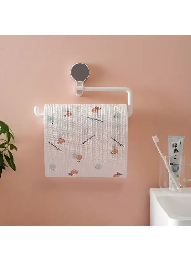 100 Sheets Per Roll Ultra Soft Quick Dry Floral Kitchen Towels Dish Cloths Reusable Cleaning Home - Image 2