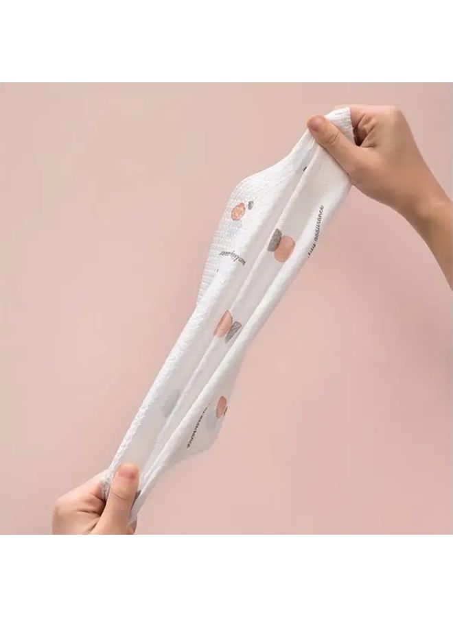 100 Sheets Per Roll Ultra Soft Quick Dry Floral Kitchen Towels Dish Cloths Reusable Cleaning Home - Image 5