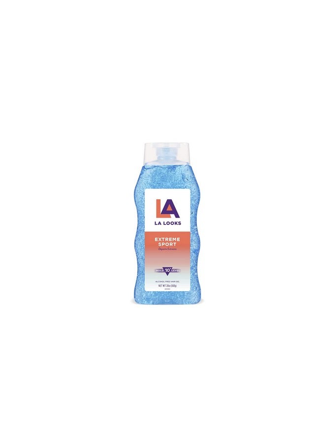la looks L.A. Looks Sport Activity Proof Power Gel Mega Xtreme Hold 20 Oz (Pack Of1)  - Image 2