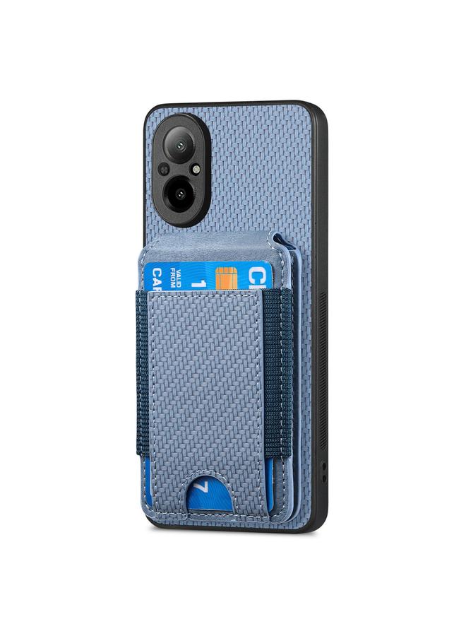 S-TOP Case For Realme GT Master Carbon Fiber Vertical Flip Wallet Stand Phone Case - Image 2