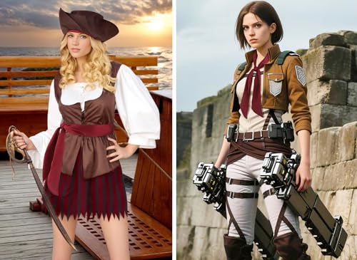 GERINLY Solid Neckerchief Vintage Wine Skinny Scarf for Prom 1920s Satin Ribbon Head Scarf Handbag Handle Wrap Pirate (Wine) - Image 4