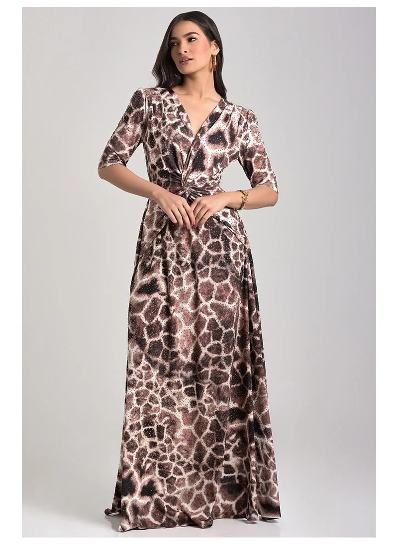 Carmen Steffens  Printed Twist Dress for Women | Best Price UAE