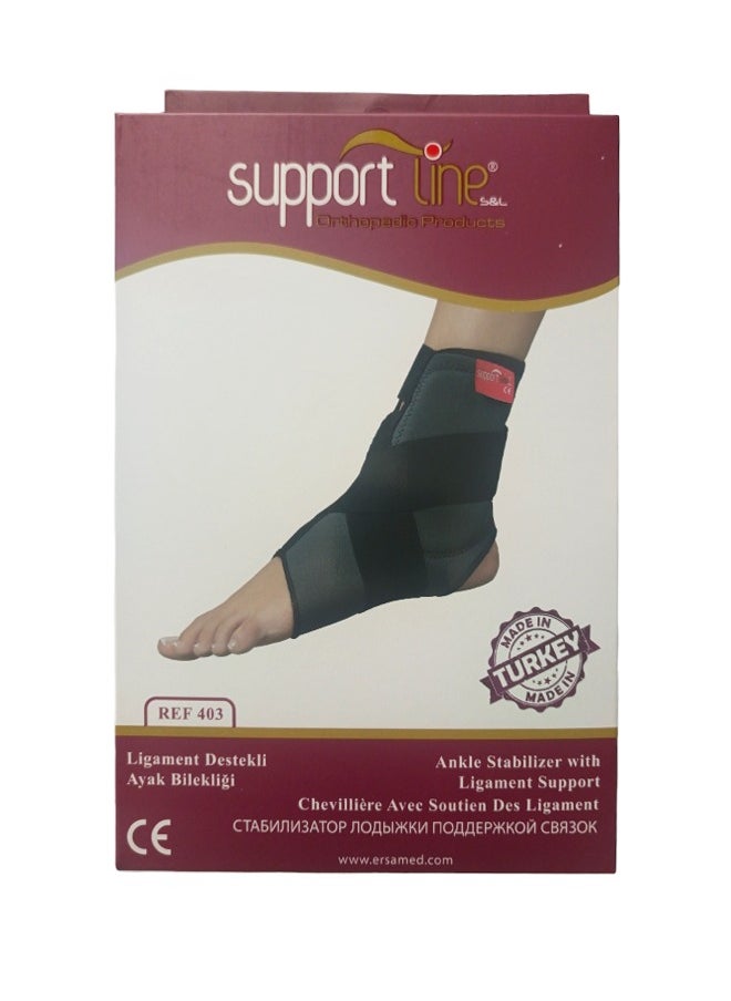 SupportLine - Ankle Stabilizer with Ligament Support REF 403 Large Size - Image 1