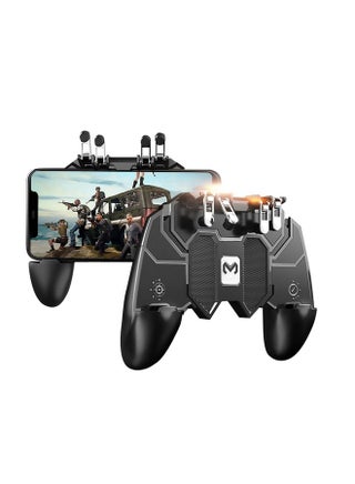 وحدة تحكم في ألعاب الهاتف المحمول، [ترقية] وحدة تحكم في الهاتف مع مشغل L1R1 مزود بـ 6 أصابع لجهاز التحكم في إطلاق النار الحساس ووحدة التحكم في مشغل التصويب لأجهزة Android وIos للسكاكين - pzsku/Z8E7116EEFCFD7332A3B9Z/45/_/1724131005/921f4d4f-2039-43ba-834f-9ddadeed71de