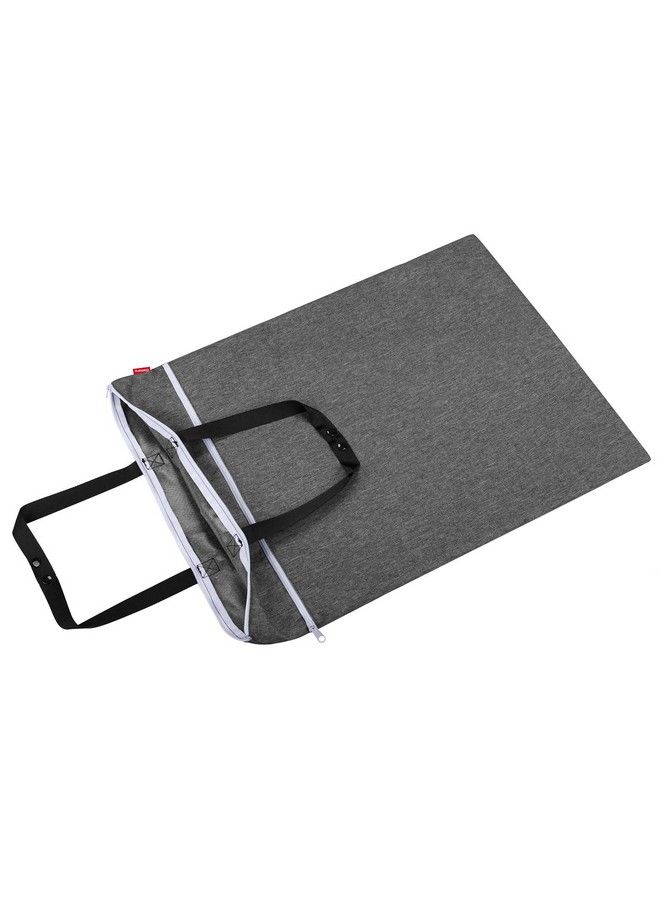 Damero Hanging Wet Dry Bag Reusable Laundry Wet Bag With Two Compartments For Cloth Diaper And Swimsuit Large Gray  - Image 4