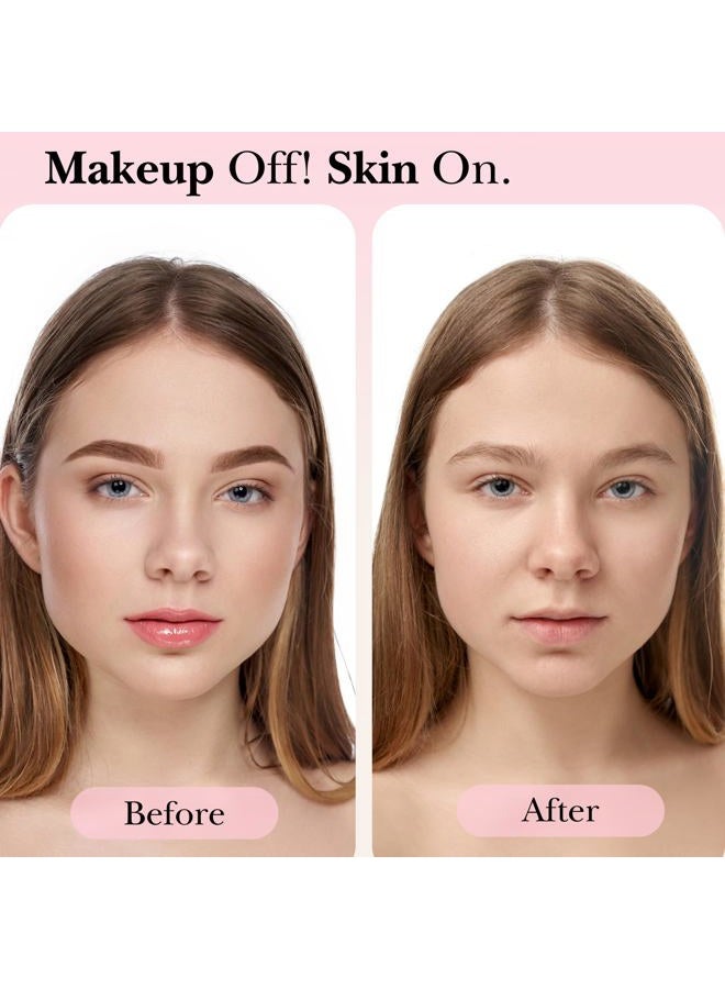 Mivida Hypoallergenic Makeup Remover Wipes | Daily Cleansing Facial Towelettes with Vitamin E For Sensitive Skin | 50 Count Fragrance-Free, Alcohol-Free Face Wipes - Image 5