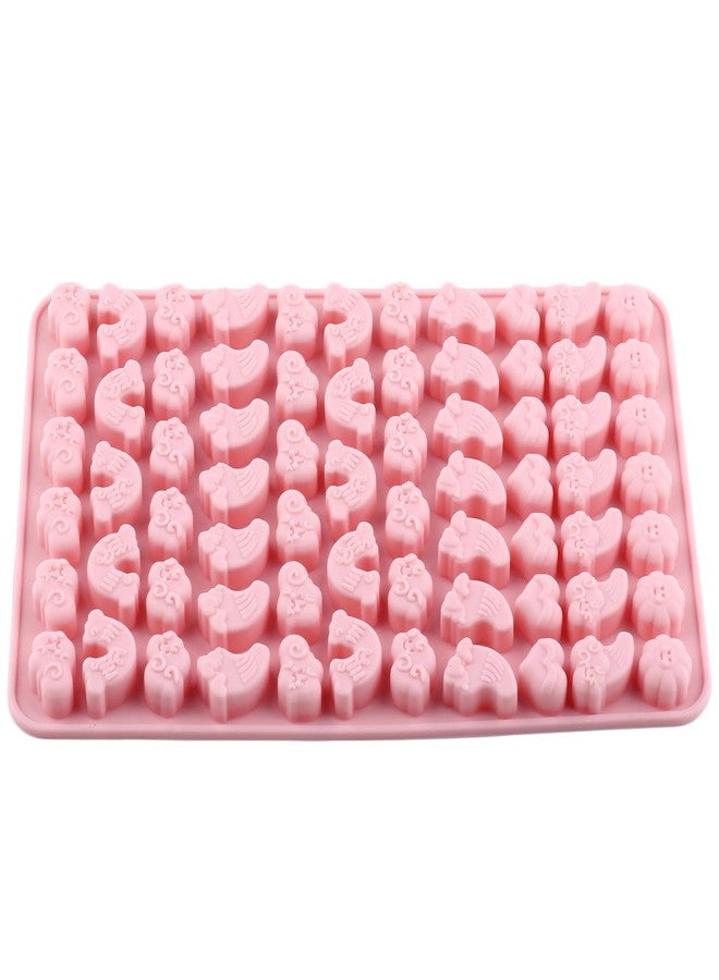 YIMINGMOLD قالب سيليكون YIMINGMOLD قطعة واحدة على شكل سحابة وشمس وقوس قزح، قالب حلوى جيلاتينية بألوان قوس قزح. - Image 5