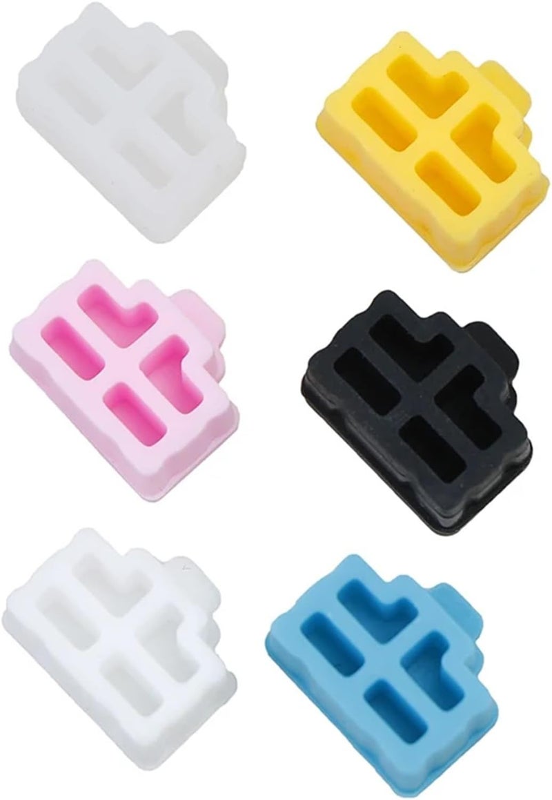 Dust Plug 50 PCS Ethernet Hub Port RJ45 Anti Dust Cover Cap Protector Plug for Charging Port Phones Laptops(Pink) - Image 2