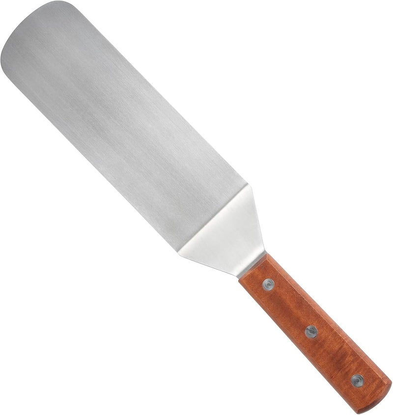 Blade Flexible Turner, 9.5-Inch by 3-Inch, Medium, Stainless Steel, Brown