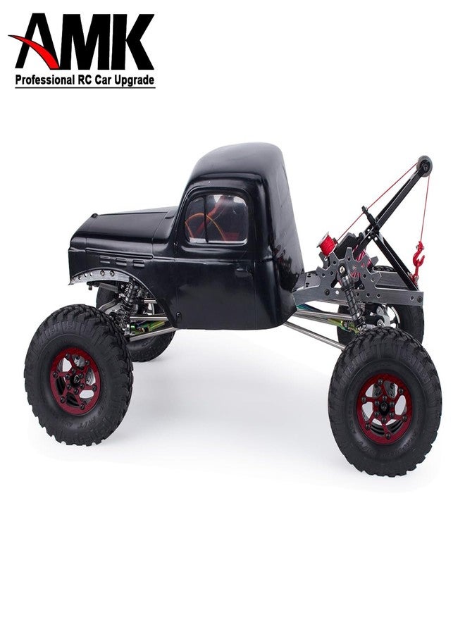 AMK Tow Truck Accessory Kit for 1/10 RC Crawler Chassis, Includes Crane Arm and Winch, Compatible with SCX10 TRX4 Capra LCG Chassis Upgrades - Image 3