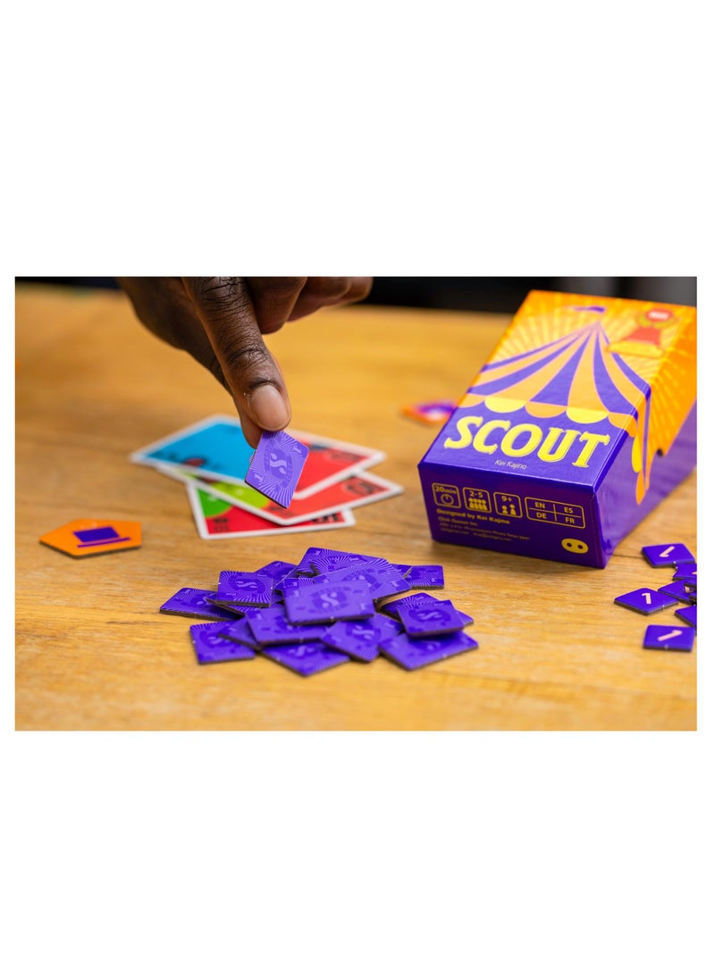 Scout - Easy-to-Learn Japanese Strategy Card Game | Game of The Year Nominee | Ages 9+