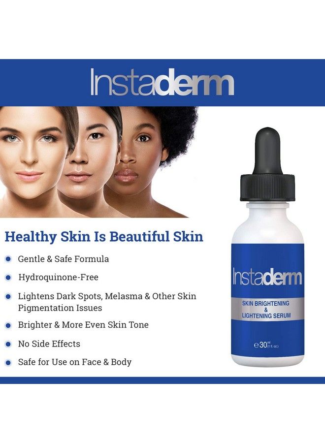 Instaderm Dark Spot Corrector Serum Reduces Dark Spots Sun Spots Age Spots Acne Scars & Freckles. Rejuvenates Texture & Tone With Antiaging Benefits. - Image 3