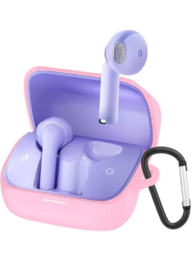 جراب سيليكون لسماعات انكر k20i - بينك