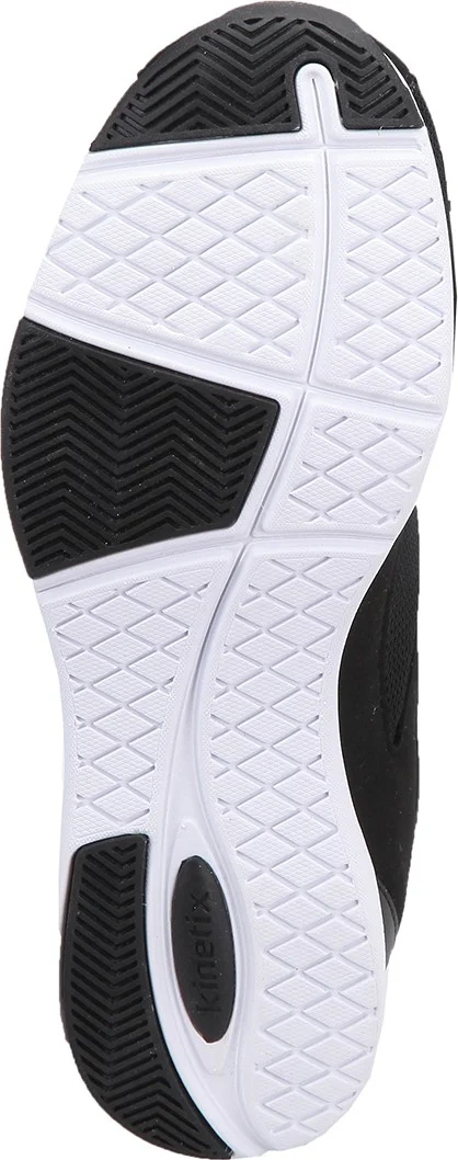Kinetix Macon Black White Men's Walking Shoes