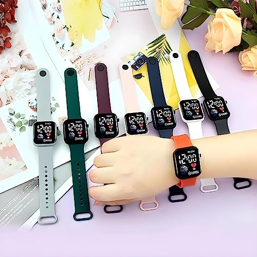 Matrix Kids Edition Digital LED Wrist Watch (Pink) - Image 4