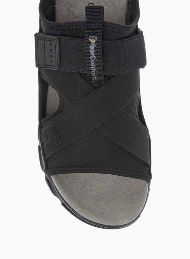 Le Confort Mens  Strap Sandals With Hook And Loop Closure  - Image 3