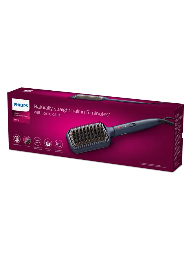 Philips Heated Straightening Brush BHH885/03, 2 Years Warranty