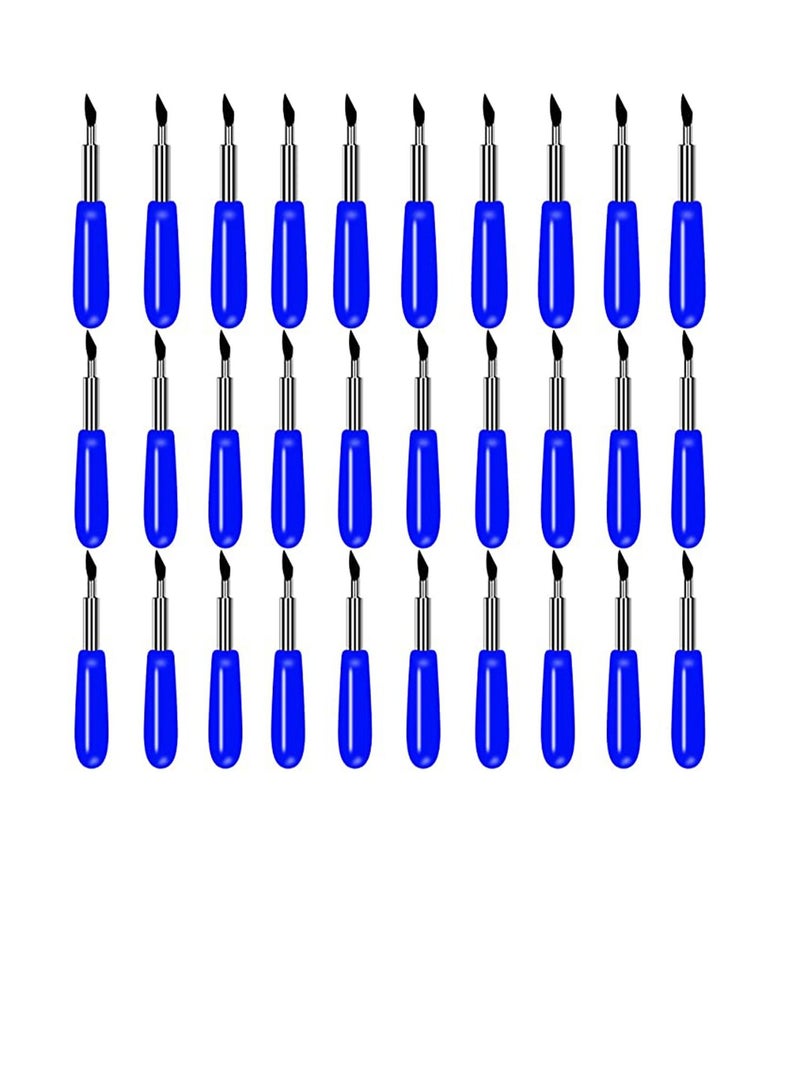 SYOSI Sharp & Smooth Blade, Cutting Blades for Cricut Explore Air/Air 2/ Maker, 60 Degree Deep Cut Vinyl Fabric Replacement Blades for Cricut Maker Machines, Accessory Replacement Blades for Cricut - Image 1