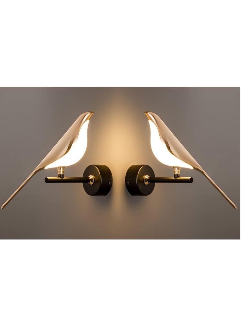 Modern Bird Shaped LED Wall Light | Decorative Wall Sconce for Bedroom, Living Room & Hallway | Artistic Wall Lamp | Stylish Indoor Lighting Fixture – Easy to Install & Energy Efficient - Image 1