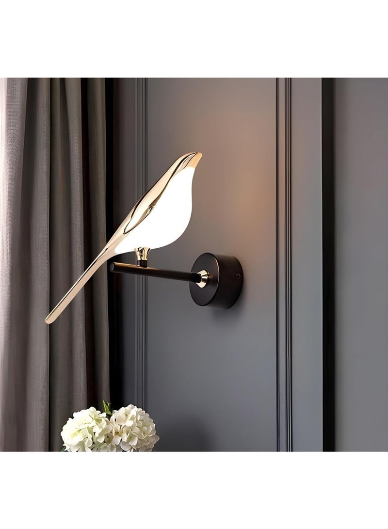 Modern Bird Shaped LED Wall Light | Decorative Wall Sconce for Bedroom, Living Room & Hallway | Artistic Wall Lamp | Stylish Indoor Lighting Fixture – Easy to Install & Energy Efficient - Image 2
