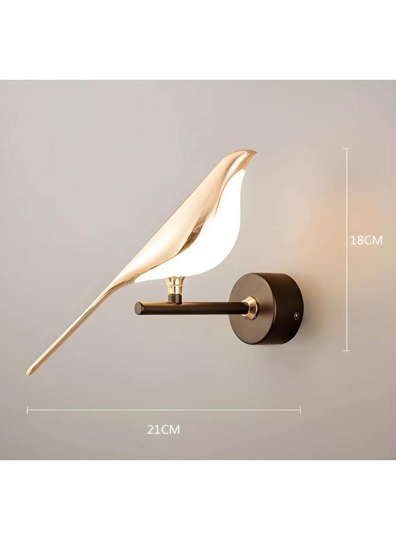 Modern Bird Shaped LED Wall Light | Decorative Wall Sconce for Bedroom, Living Room & Hallway | Artistic Wall Lamp | Stylish Indoor Lighting Fixture – Easy to Install & Energy Efficient - Image 4