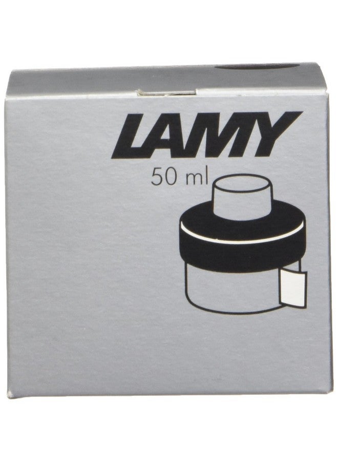LAMY LAMY T52 50 ml Fountain Pen Ink Bottle Box Pack | Comes With An In-Built Of Blotting Paper Around The Base | Delivers An Exceptional Color Intensity | Black Ink, Pack Of 1 - Image 2