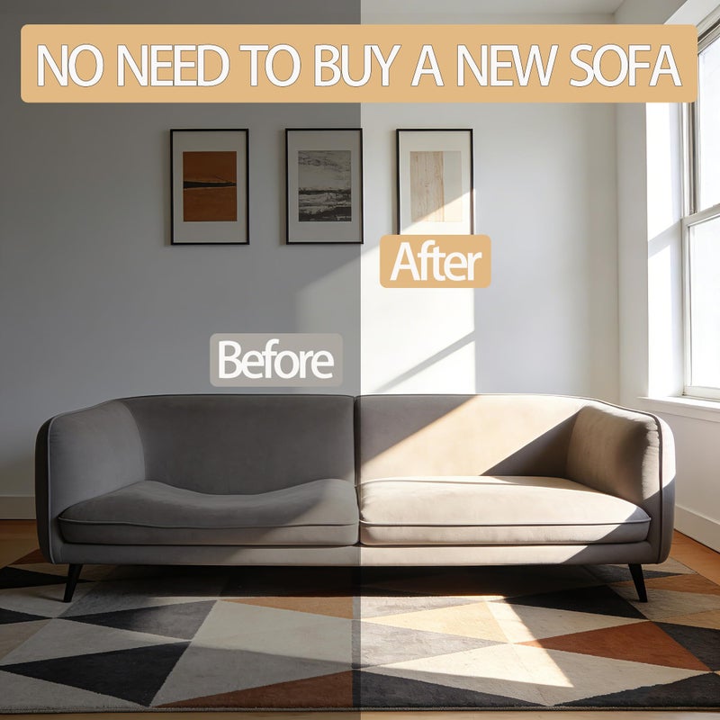 Aycsiyana Memory Foam Couch Cusion Replacement 24"x24"x6", Thickness 5 Layer Sofa Cushions Replacement with Removable Cover, High Density 25D Upholstery Foam Replacement Couch Cushions - Image 5