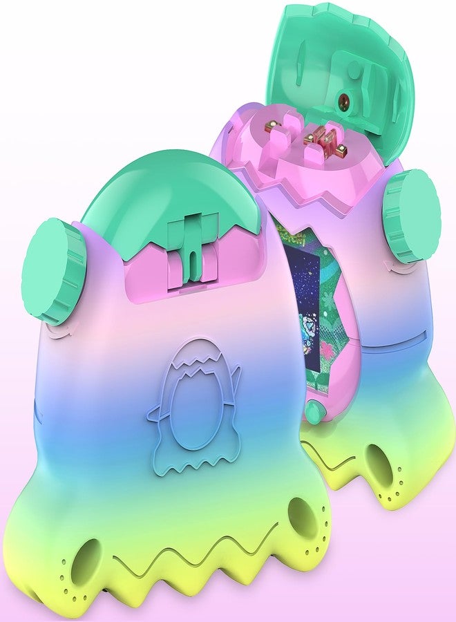 جي سي باين حافظات JCHPINE الواقية لحيوان تاماغوتشي بارادايس الإلكتروني، حافظة صلبة وغطاء سيليكون لحيوان تاماغوتشي بارادايس مع واقي شاشة وحبل تعليق (قوس قزح) - Image 4