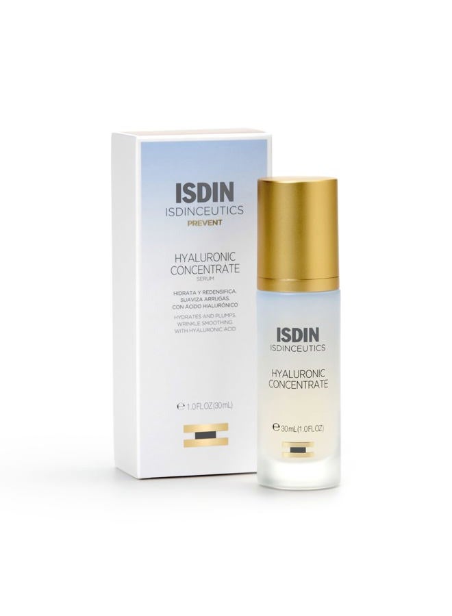 ISDIN إيسدينسيوتيكس تركيز الهيالورونيك، سيروم وجه خفيف الوزن مع حمض الهيالورونيك، 1.0 أونصة سائلة - Image 1