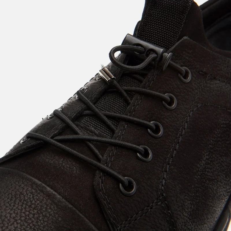 Hotiç 02AYH295700A100 GENUINE Leather Black Men's Casual Shoes
