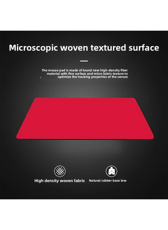 Zero Class Mouse Pad Large E-sports Solid Color Fps E-sports Game Special Lock Edge Office Pad 4249 Solid Color Customization-color:420*490*5mm-pattern:zero Dark  - Image 3