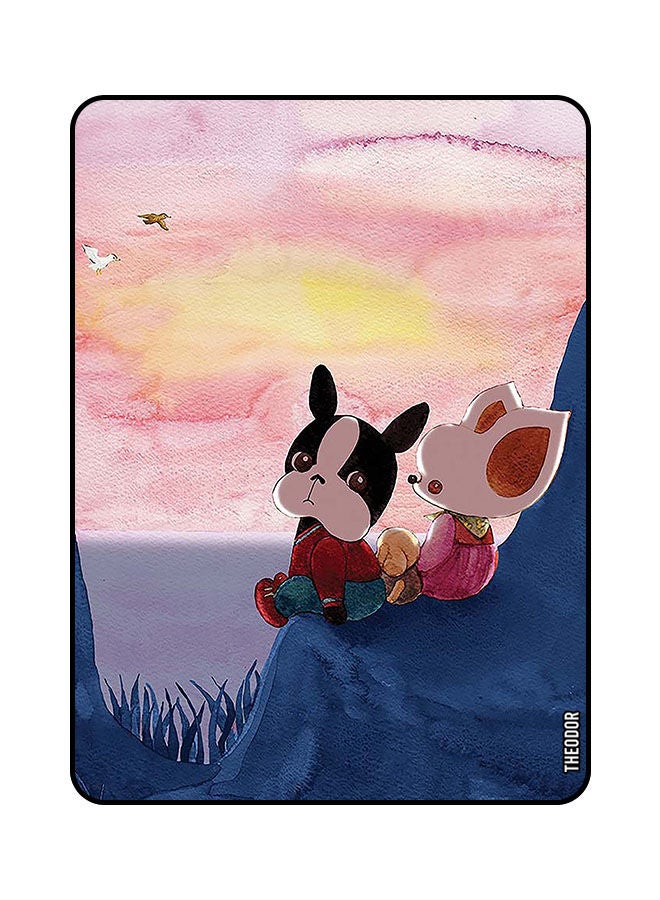 Theodor حافظة واقية قابلة للطي لجهاز Xiaomi Pad 6/ Pad 6 Pro مقاس 11 بوصة 2023 مع حامل ثلاثي الطيات، استيقاظ تلقائي، غطاء مضاد للصدمات، كرتون ثنائي لطيف - Image 1