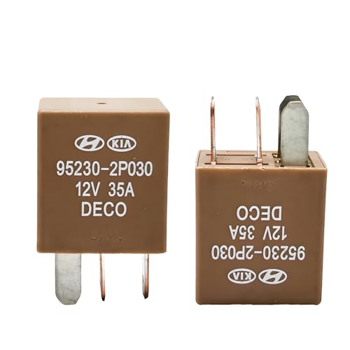 Konlkan 2Pack 35A 12V DC 4Pin Automotive Relay Universal Fit for Electrical Systems Compatible with HyundaiKia Relay 952302P030 Specifications - Image 1