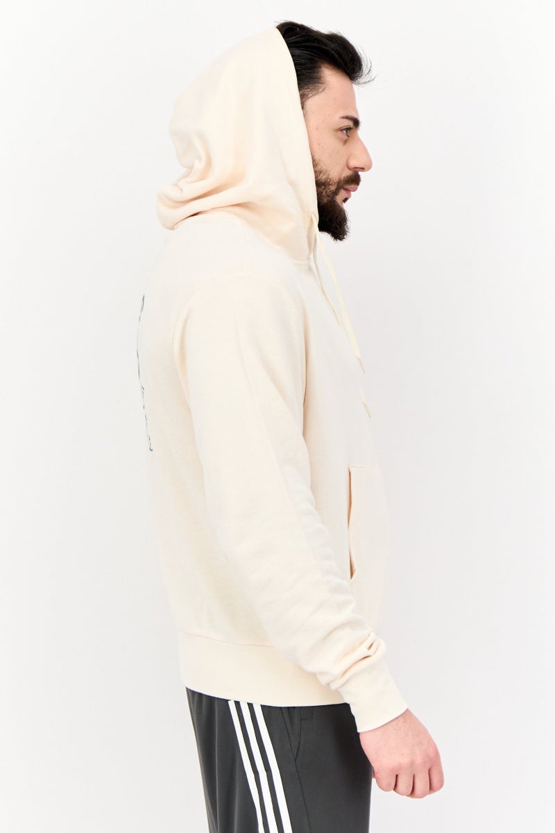 Adidas Men Sportswear Fit Long Sleeves U Dubai Hoodies, Beige  - Image 2