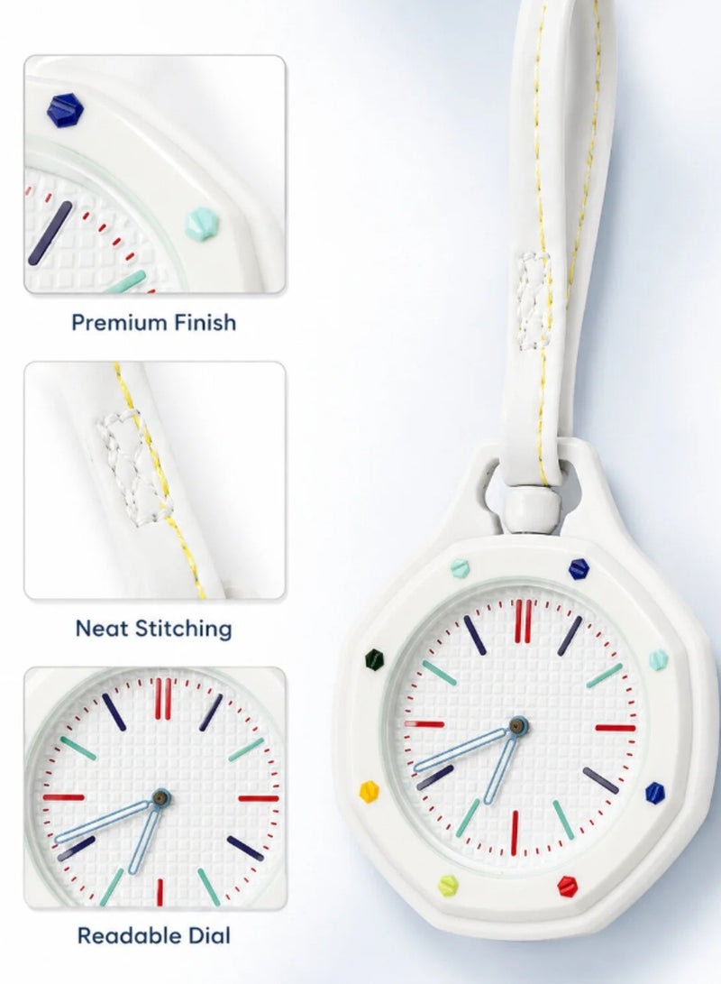 Wtech Fashion Watch High Quality Water Resistant 50M Stylish Watch - White - Image 2