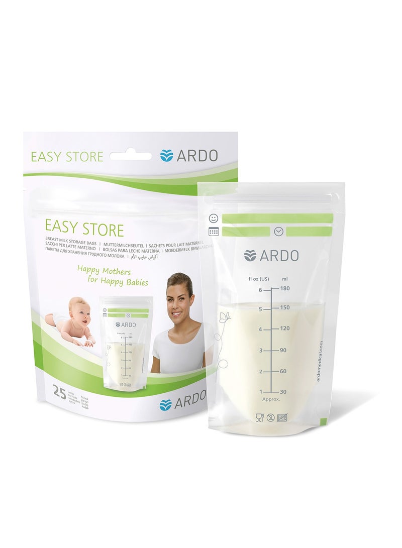 Ardo medical ARDO EASY STORE BREASTMILK STORAGE BAG 25S - Image 1