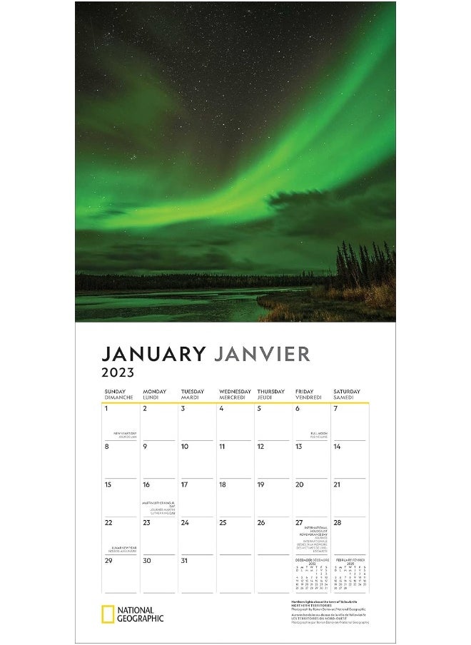 National Geographic: Canada 2023 Wall Calendar  - Image 4