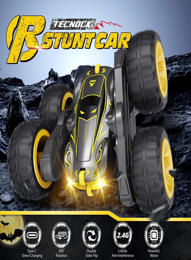 Tecnock Remote Control Car 2.4Ghz with Double Sided 360 Flips, Rechargeable - Image 2