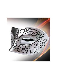 The Bros Masquerade Mask for Couples, Mardi Gras Venetian Side flower Mask, Masquerade Ball Masks, Metal Venetian Mardi Gras Prom Mask for Women Men (2 PCS)  - Image 5