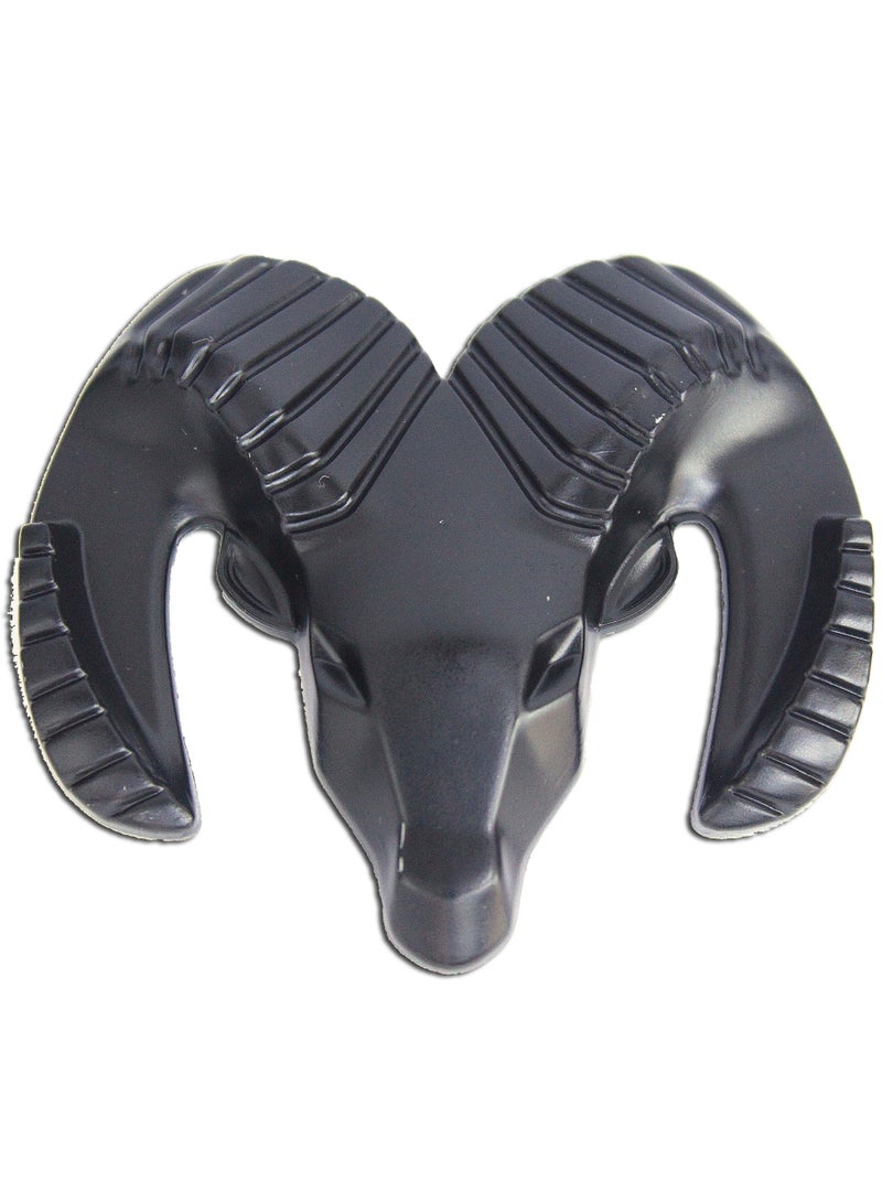 Generic Emblem Head Ram Metal Sticker - Black  - Image 2
