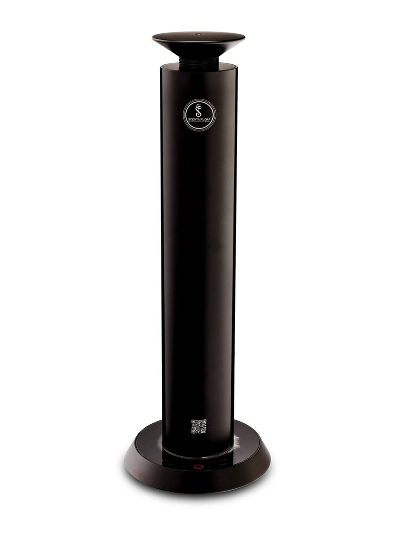 Scenta Flora - SCENT SMART Portable Scent Diffuser - Adjustable Fragrance Levels, 10000mAh Rechargeable Battery, App-Controlled, Whisper-Quiet Aromatherapy Device (Black) - Image 1