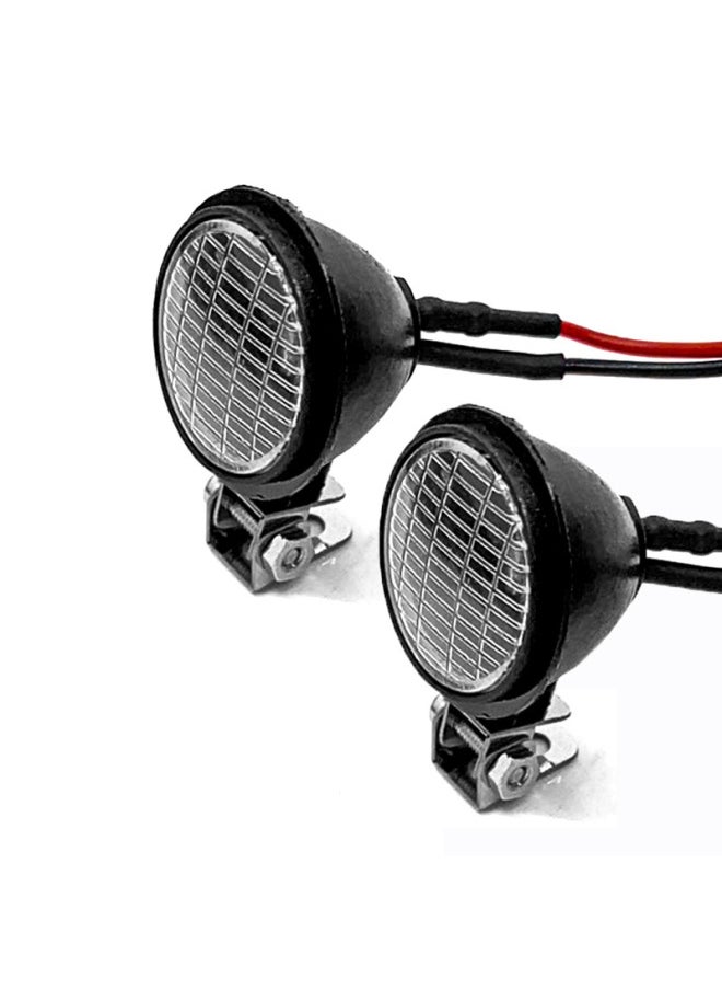 1/10 Model Car Climbing Car Stereo Simulation Square Lampshade Roof Light Spotlight SCX10 TRX4-Color:Section C  - Image 1